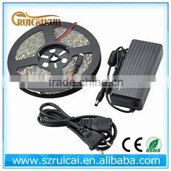 Waterproof 72W 300-SMD 5050 LED White 4000lm 7000K Light Strip White (DC 12V / 500cm) photo-6