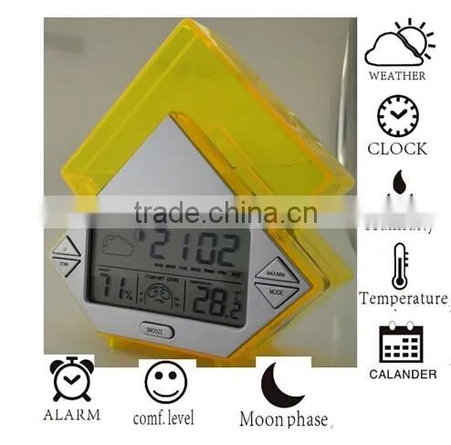 TCR2690 Water Power CLOCK With Weather Station Alarm Clock