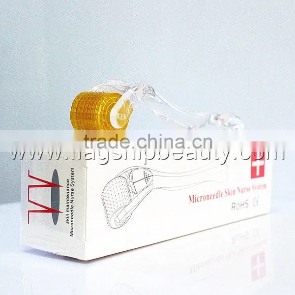 2016 Flagship ! Titanium Alloy Derma Roller Skin Roller Body Face Massage Roller photo-3