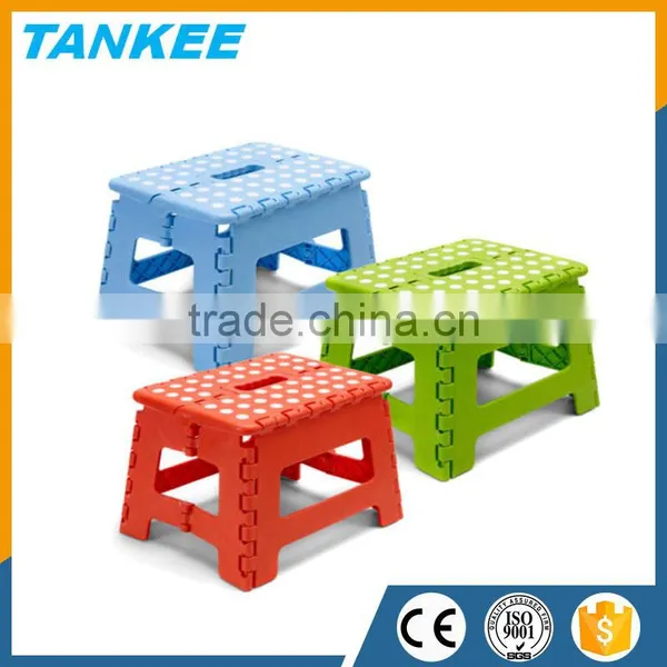 Multi Purpose Sturdy Plastic Step Stool Home Bathroom Kitchen Folding Footstool photo-2
