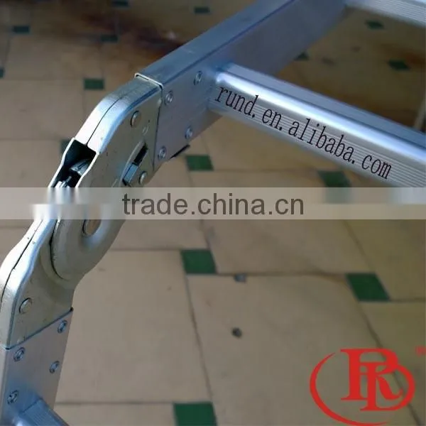 RD Telescopic Metal Pipe Aluminum Loft Ladder photo-6