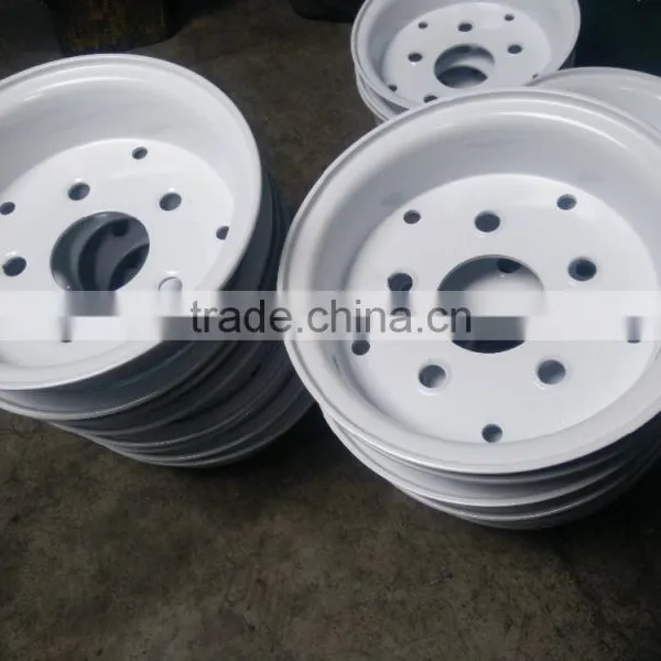 4.00-8 Tire Use Good Quality 5 Holes Split Steel Rim Wheel 3.75-8 photo-5