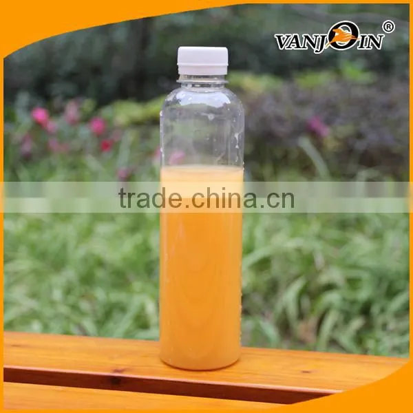400 ml Transparent Cylinder PET Water Bottle With Screw Cap photo-2