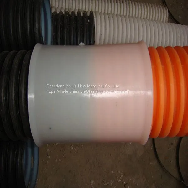 HDPE Single Wall Corrugated Spiral Plastic Pipe photo-4
