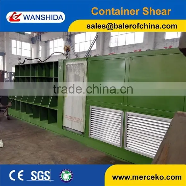 Customized Horizontal Scrap Shear Container Machine to Cut Waste Stainless Steel photo-4
