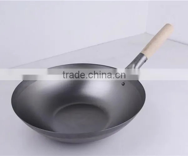 Cookware Manufacturer Carbon Steel Commercial Induction Wok photo-4