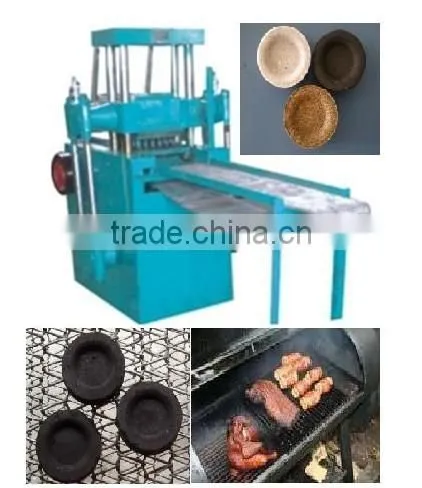 Long Burning Smokeless Briquette Making Coconut Shisha Charcoal Machine photo-3