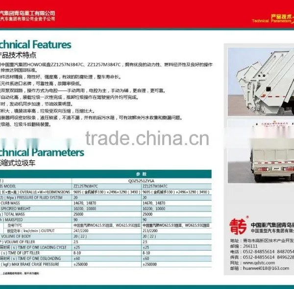 SINOTRUK Garbage Truck photo-2