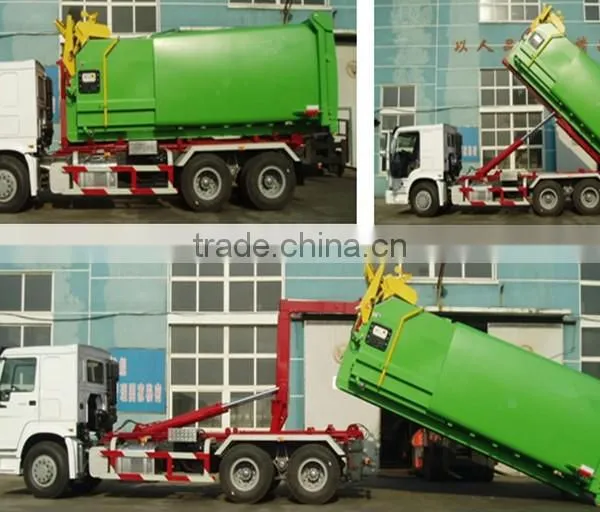 Sinotruk HOWO 6x4 Hook Lift Truck for Garbage photo-2