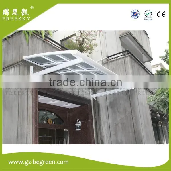 Freesky Waterproof Large Size Polycarbonate Awning for Balcony /patio/garden/gazebo Cover photo-4