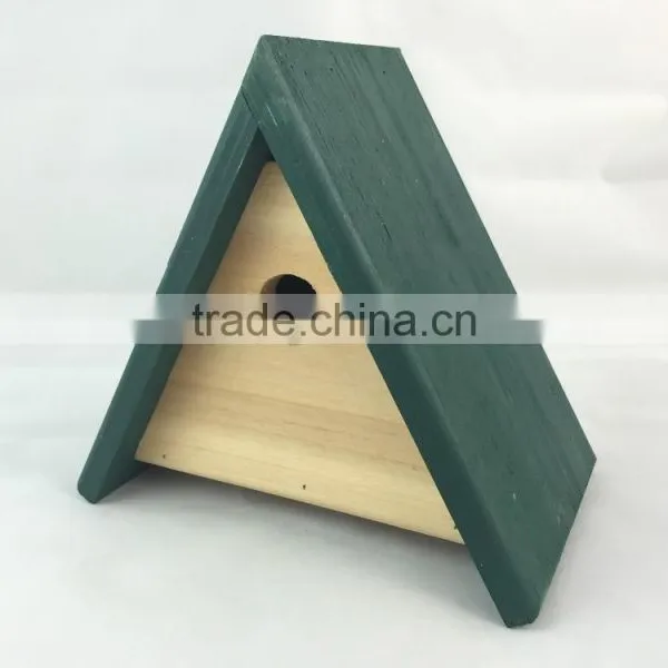 Traditional Wooden Nesting Box Small Wild Animal Bird Nest Cage For Wholesale photo-2