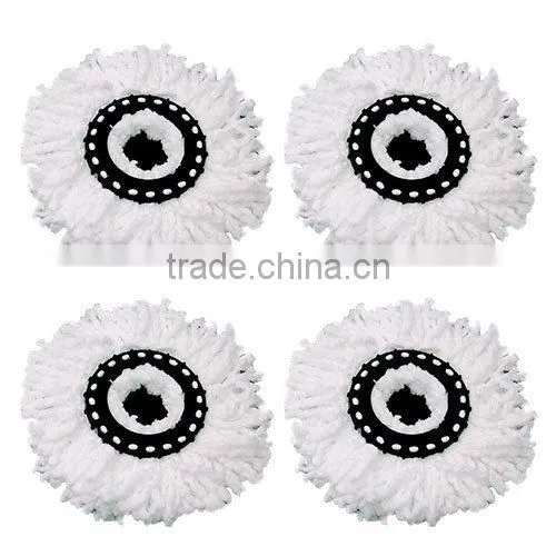 360 Rotation Spin Mop With 2 Mop Heads SS Bucket Reusable Mop Heads photo-4