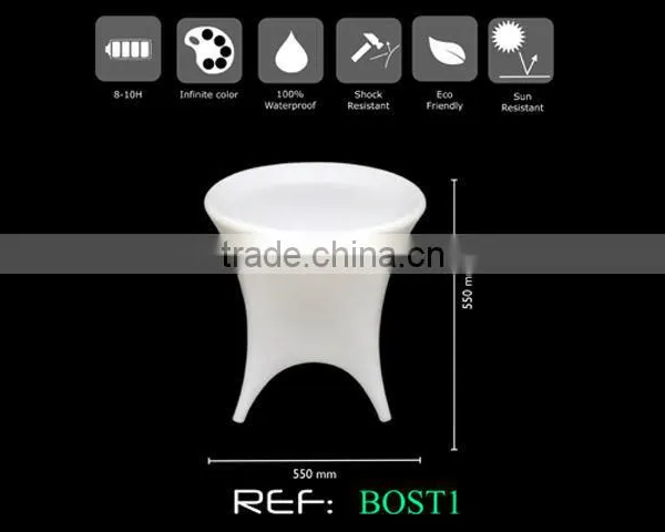 Round Plastic Table for Living Room LGL55-8132