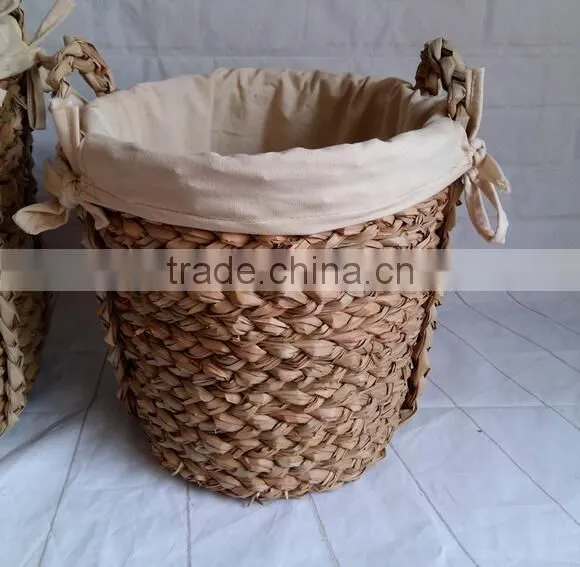 2017 Cheap Promotion Foldable Factory Price Rattan Storage Bin Bag photo-2