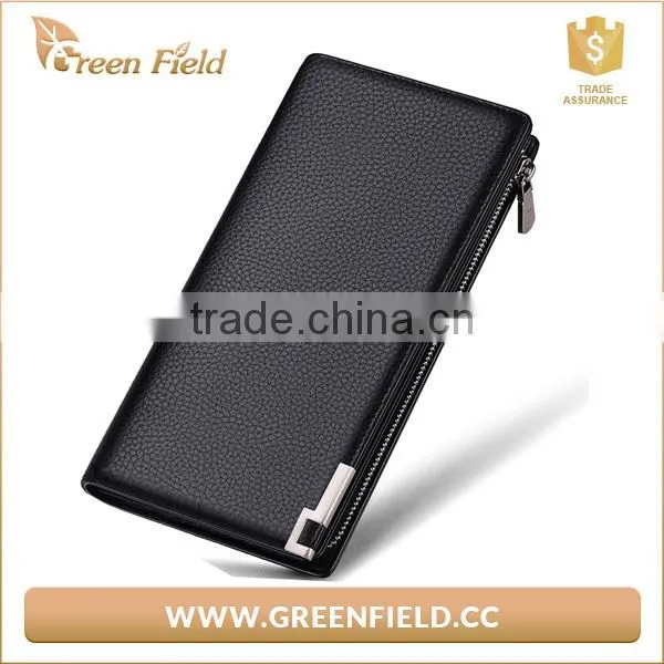 Fashion RFID Blocking Water Resistant Leather Card Wallet photo-3