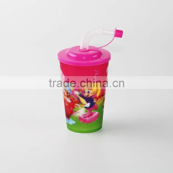 3D Design Plastic Cartoon Cup for Kids photo-4