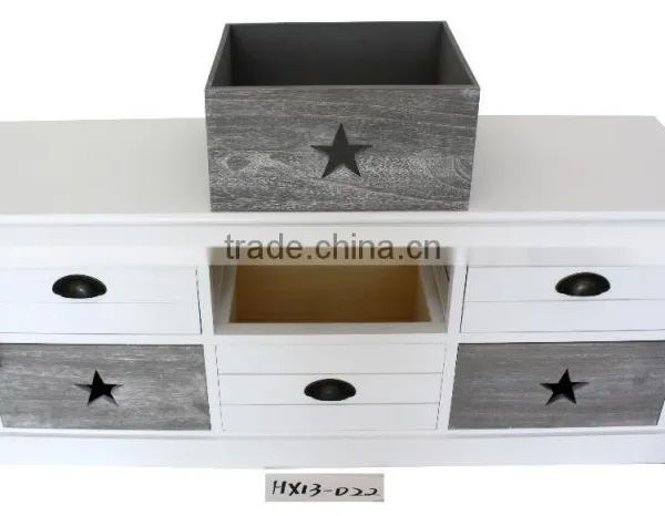 Furnitures of House Shabby Chic Furniture Antique Appearance Wooden Cabinet photo-3