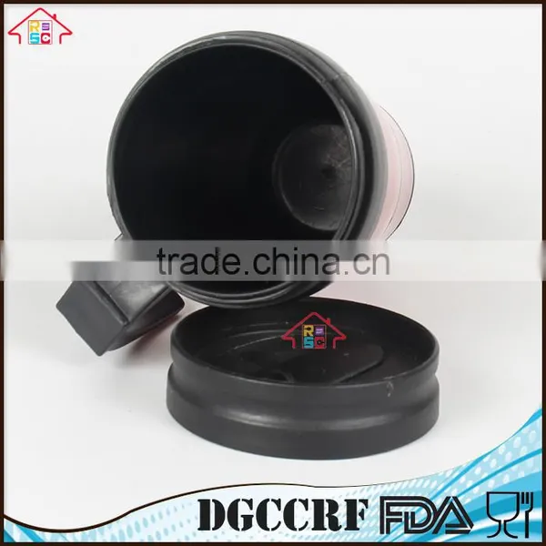 NBRSC Double Wall Plastic 350ml Advertising Cup Promotion Thermos Tumbler With Paper Insert photo-3