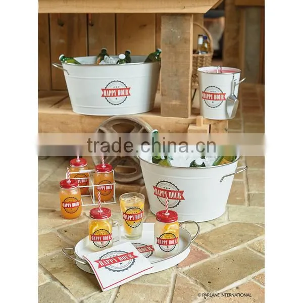 Tin Drinks Bucket for Beer photo-4