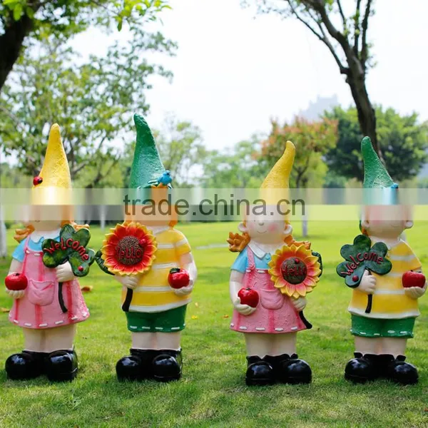 Wholesale Promotion Resin Craft Fiberglass Child Sculpture photo-4