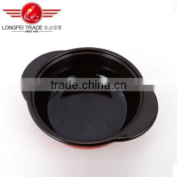 2016 Glass Lid Enamel Kitchenware Hot Pot Casserole Set for Sale photo-3