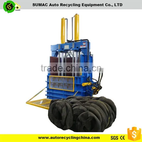 Baling Machine to Compress Waste Tires photo-5