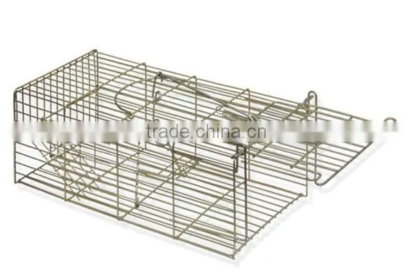 Humane Live Multi Catch Wire Mesh Metal Mouse Rat Animal Trap Cage SX-5012 photo-2
