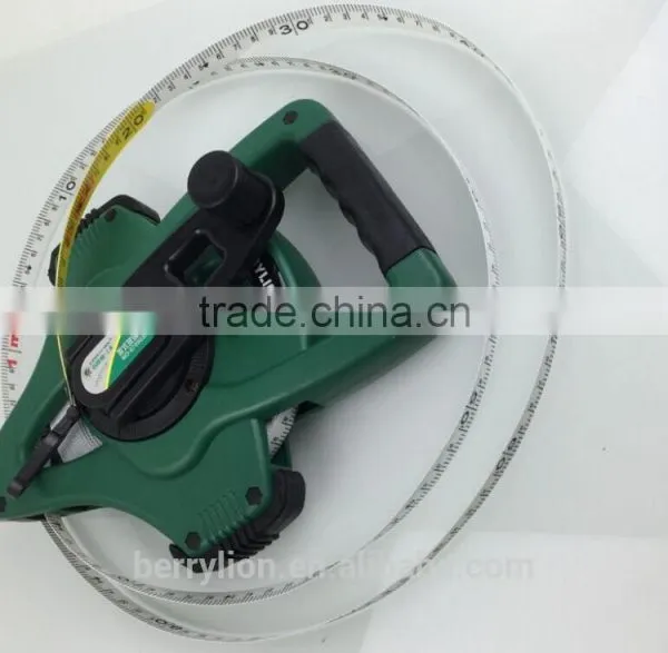 Berrylion Plastic Fiber Measuring Tapes 30Meters ABS+TPR Cover Measuring Tapes photo-4