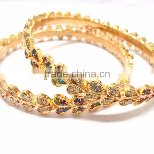 Fashion Bracelet Indian Design, Hand Enamelled Cuff Bracelet photo-6