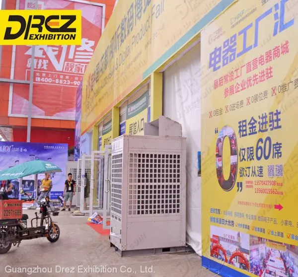 Factory Direct Sales 30HP/24ton Ductable Air Conditioning System for Outdoor Exhibition Industrial Tent photo-4