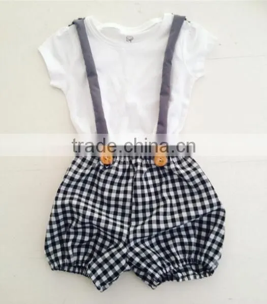 Baby Suspenders Bloomer Infant Toddler Clothes Wholesale Yiwu Factory photo-3