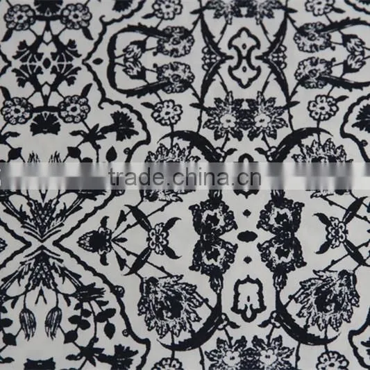 High Quality Silky Weaving 1/1 Printing Finished Cotton Fabric photo-3