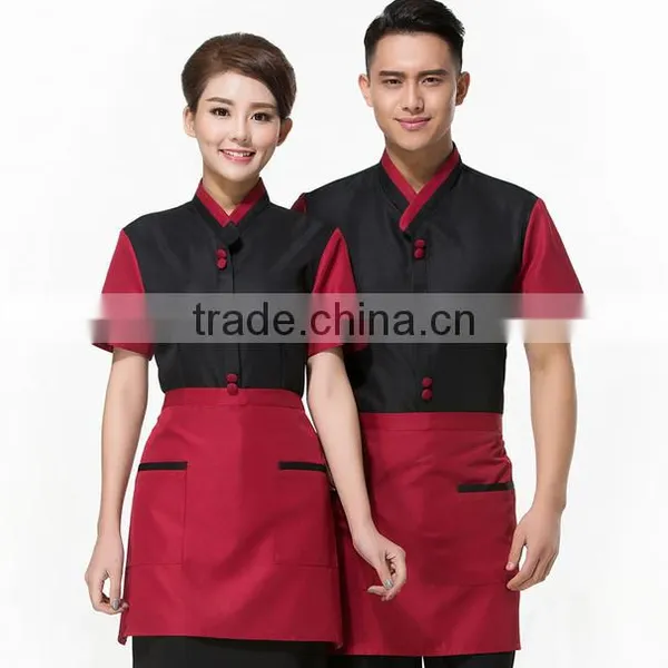 Custom Bakery Uniforms,polyester/cotton Bar Chef Uniform,restaurant Uniforms Wholesale photo-5
