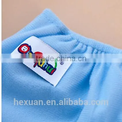 Plain Woven Color Snaps Bamboo Charcoal Inner Baby Cloth Nappy photo-6