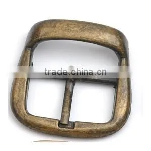Inner Width 22mm Metal Belt Buckle Pin Buckle Simple Style Silver/bronze/black/gold BK-049 photo-4