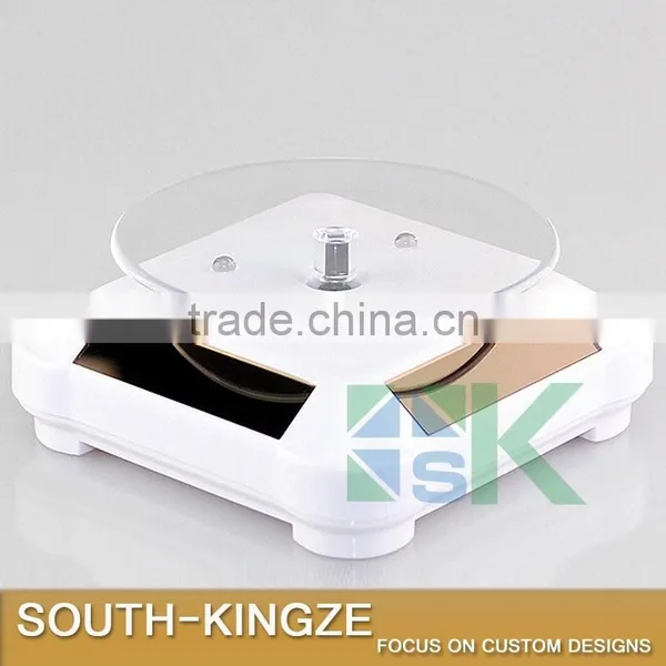 Square Acrylic Rotating Solar Power Display Case/Display Stack photo-2