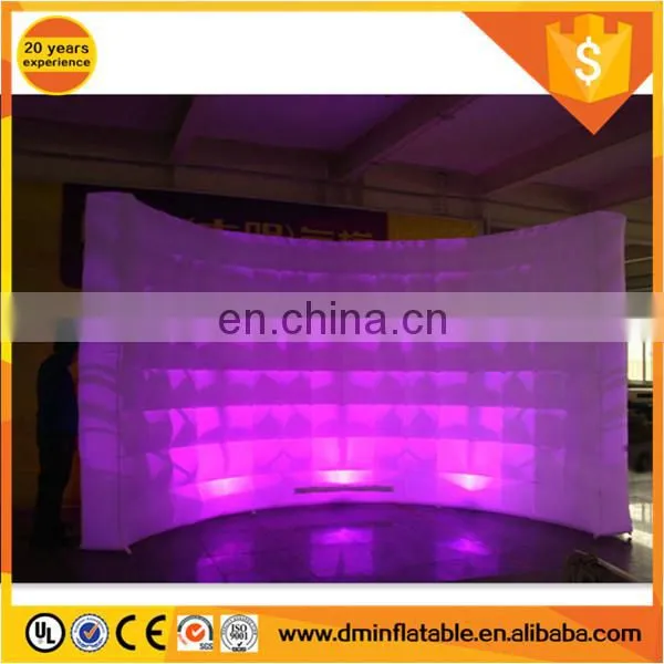 Portable Inflatable Photo Booth Case Sales Wedding Led Inflatable Wall C-463 photo-2