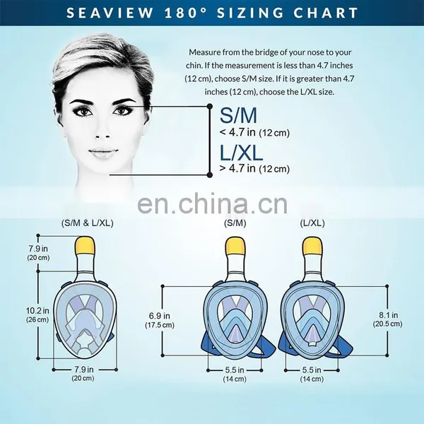 New Design Adult Scuba Diving Mask,silicone 180 Degree Panoramic Scuba Mask photo-5