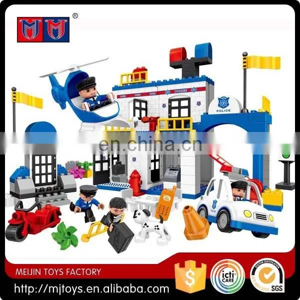 Hot-selling Plastic Educational B/O blocks with music for kids