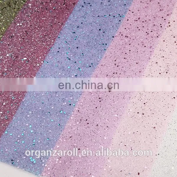 High Quality Fabric Polyester Pet Sequin Film Tulle Rolls