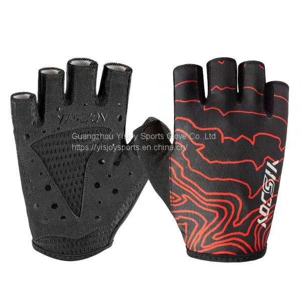 Cheap Pro Fingerless Bicycle Road Cycling Gloves OEM ODM Half Finger Mountain Bike Riding Gloves