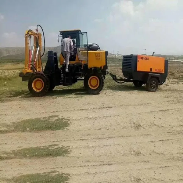 Ground Tractor Pneumatic Pile Driver photo-2