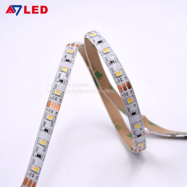 Adled Light CCT 120leds/m 2835 Ip20 Ip65 Ip68 12v 24v High Density Led Strip Smd With CE RoHS UL Approve photo-3