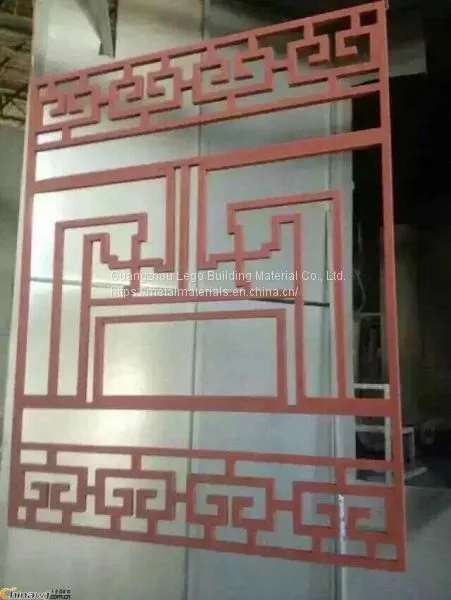Decorative Aluminum Solid Fireproof Carved Aluminum Veneer Spraying photo-3