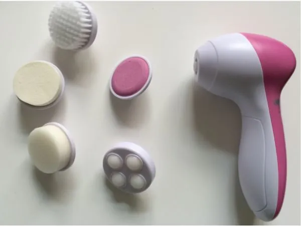 Five in One Cleansing Electronic Facial Massager Cleaning to Blackhead for Beauty Device photo-5