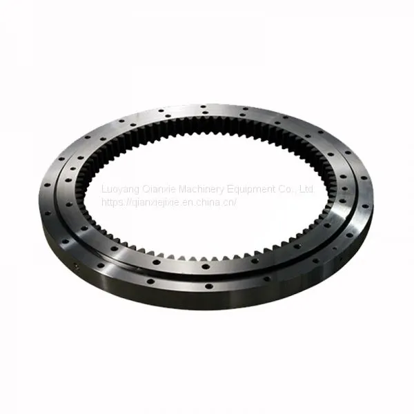VU140179 Turntable Bearing 124.5x234x35mm Slewing Ring Bearing Four Point Contact Ball Bearing Internal Gear Teeth photo-2