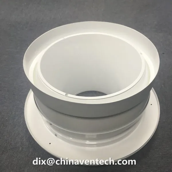 Hvac System Fresh Air Ceiling Duct Jet Nozzle Diffuser photo-2