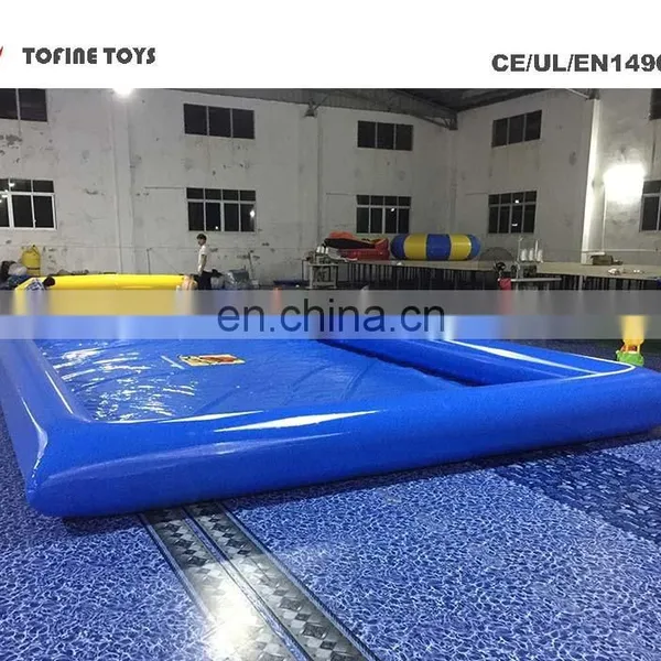 Family Use Square Inflatable Rectangular PVC Swimming Pool photo-4