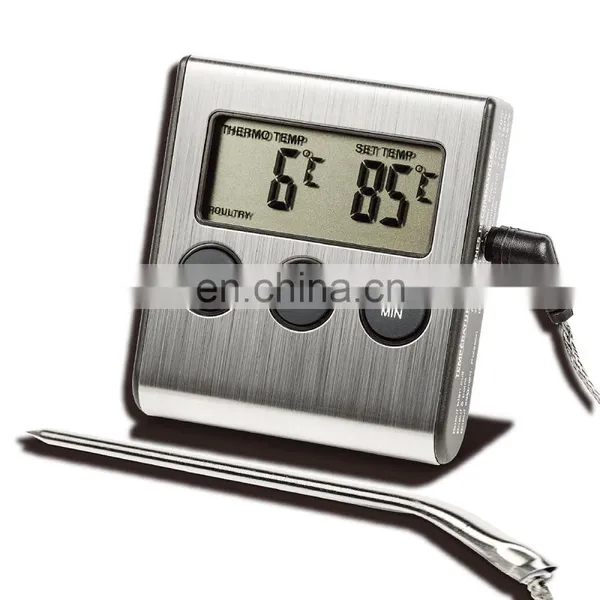 Wireless Smart Remote Digital Cooking Food Meat Thermometer for Grilling Oven Kitchen Smoker BBQ Grill Thermometer With Probe photo-5
