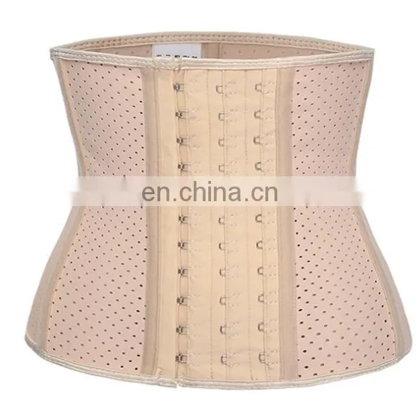 Coldker Women's Underbust Latex Sport Girdle Waist Trainer Corset 4 Boned Body Shaper photo-5